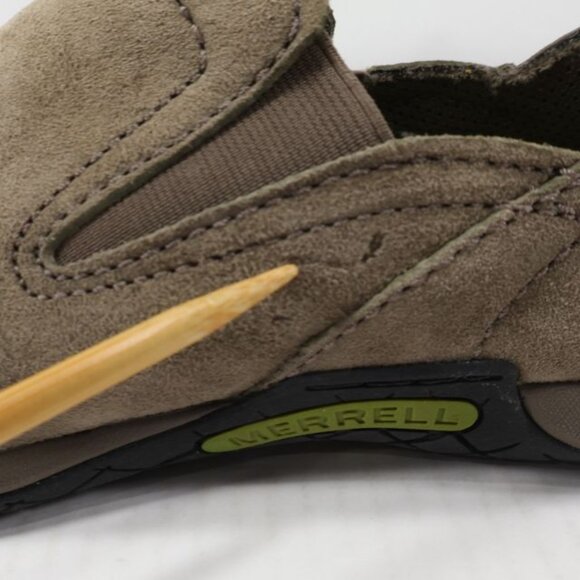 Merrell AMPUTEE (Right Shoe Only) Mens 9 1/2 Slip On Suede Moc One Shoe - Picture 7 of 12